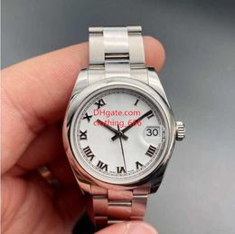 Classic Women Watch Waterproof 178240 278240 31mm Sapphire Mirror Mechanical Roman Dial Silver Stainless Steel Bracelet Luxury Watch