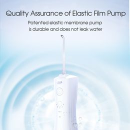 Oral Irrigators Antibacterial 6 Mode Portable Smart Oral Irrigator 250ml Water Tank Pulse Dental Flosser Cleaner For False White Teeth Jet