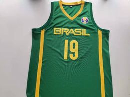 rare Basketball Jersey Men Youth women Vintage Brasil Leandro Barbosa College Size S-5XL custom any name or number