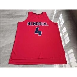 00980098rare Basketball Jersey Men Youth women Vintage Jalen Green High School Memorial COLLEGE Size S-5XL custom any name or number