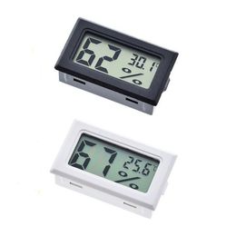 2021 black/white FY-11 Mini Digital LCD Environment Thermometer Hygrometer Humidity Temperature Metre In room refrigerator icebox SN3860