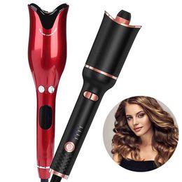 Automatic Curler Ceramic Irons Professional Crimping Iron Curling Wand Hair Tools Waver Tongs LCD Display