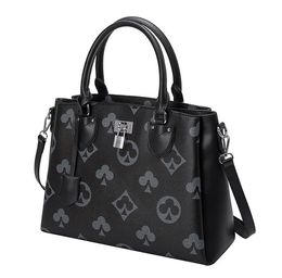 Leather Women Bags Trendy Large-Capacity Portable Female Fashion One-Shoulder Messenger Bag shopping handbags