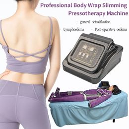 Home salon Pressotherapy air pressure slim machine for slimming shaping lymph drainage detox body massage