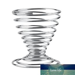 Stainless Steel Spring Wire Tray Boiled Egg Cups Holder Stand Storage Egg Cup Cooking Tool Kitchen Accessories Factory price expert design Quality Latest Style