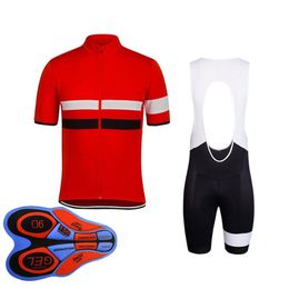 rapha jersey set UK - RAPHA Team cycling jersey set men bike shirt bib shorts suit short sleeve bicycle sport uniform summer racing clothing sportswear