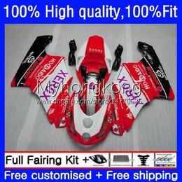 Injection Mould Body For DUCATI 749S 999S 2003-2006 749-999 749 999 03 04 05 06 Bodywork 15No.72 749R Red white 999R 03-06 749 999 S R 2003 2004 2005 2006 OEM Fairing Kit