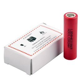 3.6v rechargeable battery Australia - 18650 Battery 3.6V 2500mAh ICR18650 18650 HE2 for LG HE2 discharge 20A Rechargeable Battery for electronic cigarette Testera31
