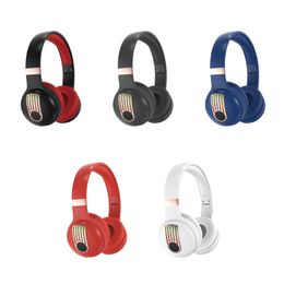 High quality Portable Headbands Headsets Fashion Earphones Multi-colors Low Latency Wireless Bluetooth Stereo Bass Headphones 4FHPB