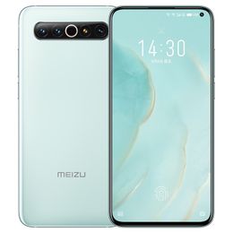 Original Meizu 17 Pro 5G Mobile Phone 8GB RAM 128GB ROM Snapdragon 865 Octa Core Android 6.6" Full Screen 64MP AI NFC Face ID Fingerprint Smart Cell Phone