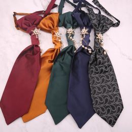 Bow Ties 10cm Women Casual Neck For Men Handmade Slim Tie Blue Red Mens Wedding Party Business Gravatas Necktie Cravat