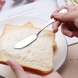 Stainless steel Utensil Cutlery Butter Knife Cheese Dessert Jam Spreader Breakfast Tool RRE11090