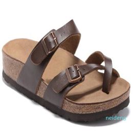 2022 Floridas Arizonas verkaufen Sommer Männer Frauen Wohnungen Sandalen Cork Pantoffeln Unisex Casual Schuhe Strand Slipper Größe 34-46