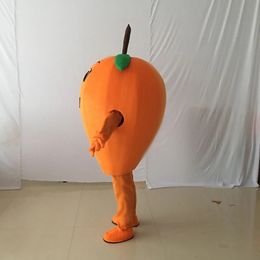 Loquat Mascot Costume Fruit Cartoon Apparel Halloween Birthday Adult Size Adult Mascot Costume Fruit Mascot