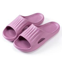 Non-Brand mens women slippers shoes wine red yellow green pink purple blue men slipper bathroom wading shoe 36-45