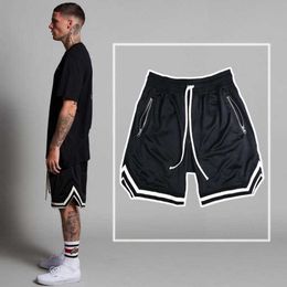Hirigin 2020 Men's Casual Shorts Summer New Running Fitness Fast-drying Trend Short Pants Loose Basketball Training Pants X0705