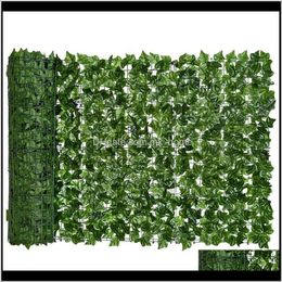 Festive Party Supplies Home Gardenbmby-Artificial Sweet Potato Leaf Privacy Fence Artificial Hedge Decoration, Suitable For Outdoor Garden De