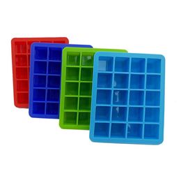 Ice Cube Mould Tools Silicone Chocolate Ices Cream Jelly Candy Pudding Mold Tray Maker Holder Easy Release 20 Grid SN2790