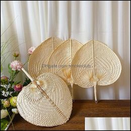 Disposable Cups & Sts Kitchen Supplies Kitchen, Dining Bar Home Garden Hand Woven St Bamboo Fan Baby Environmental Protection Mosquito Repel