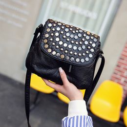 HBP Non-Brand Bag Washable hand-held Korean Single Shoulder Messenger womens fashion soft leather Mommy