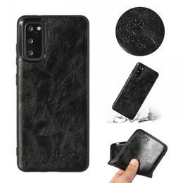 Fashion Cell Phone Cases Leather Protective For Samsung Galaxy S22 S21 Ultra S10 Plus F62 M62 S7 M60s M80s M51 S10E Shockproof Smartphone Cover High Quality