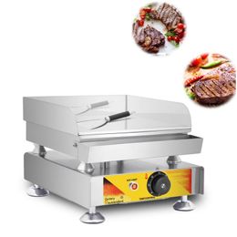 Food Processing Steak Baking Small Electric Griddle Plate Teppanyaki Machine