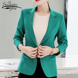 coats and jackets women chaquetas mujer autumn long sleeve solid silm office ladies work 5027 80 210508