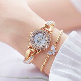 Woman Watches Famous Brand Dress Female Wrist Watch Stainless Steel Women Wristwatch Rose Gold Ladies Watches Montre Femme 210527