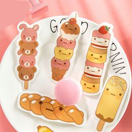 Bookmark Coloffice 30PCs/Set Cartoon Series Paper Cute Boxed Korean Students Stationery Children Gifts Office School Supply