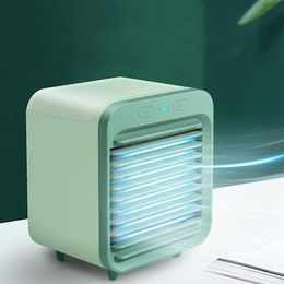SL08 Desktop Water-cooled Air-Conditioning Fan USB Charging Mini Air Conditioner Dormitory Office Air Cooler
