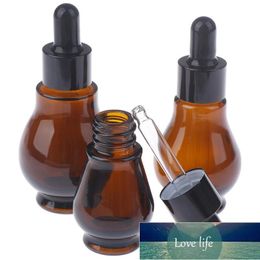 5/10/15/20/30/ml Amber Glass Dropper Bottle Essential Oil Perfume Pipette Bottles Refillable Empty Container Factory price expert design Quality Latest Style
