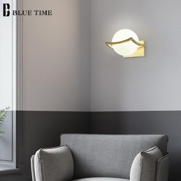 Wall Lamps Minimalism LED Light For Indoor Aisle Bedroom Study Room Free Shiping Modern Luminaire Kitchen Living