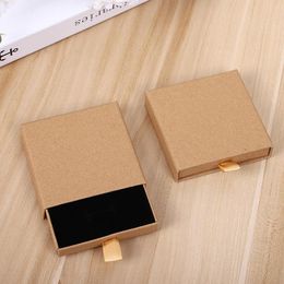 NEWColorful Gift Wrap for Jewelry Packings Boxes Drawer Packing Box Earrings Stud Bracelet Storage LLE11333