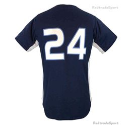 Customise Baseball Jerseys Vintage Blank Logo Stitched Name Number Blue Green Cream Black White Red Mens Womens Kids Youth S-XXXL XC1KW