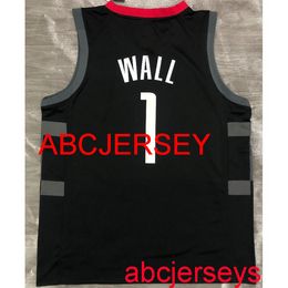 Men Women kids 3 styles 1# WALL 2021 black basketball jersey Embroidery New basketball Jerseys XS-5XL 6XL