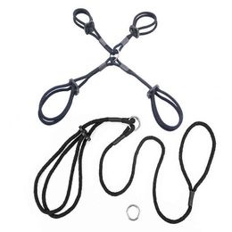 NXY SM bondage sm Sex Cotton Bondage Restraint Rope Slave Roleplay Toys for Couples Adult Games Products Shibari Hogtie Fetish Harnes 1126