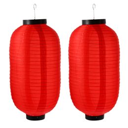 2pcs Chinese/Japanese Hanging Paper Lantern Craft DIY Lampion Waterproof Ball Supplies Birthday Wedding Decor