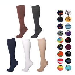 Copper Compression Sock Women & Men Circulation(5 pairs) - for Running, Nursing, Hiking, Recovery & Flight Socks S/M,L/XL