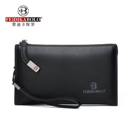 Wallets Password Lock Men's Clutch Bag Large Capacity Long Men Phone Fashion Business Male Key Wallet Multi-Card250H