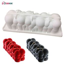 SHENHONG Cloud Silicone Cake Mould Pan For Baking Chocolate Sponge Cakes Mousse Dessert Cake Decorating Tools Moulds Spiral Cake 211110