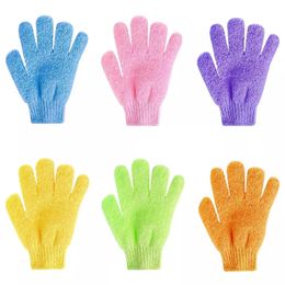 Cloth Bath Glove Moisturising Spa Skin Baths Shower Gloves Wash Scrubber Back Scrub Towel Scrubs Body Massage Sponge Bath-Gloves For Kid Woman Home Use WLL444