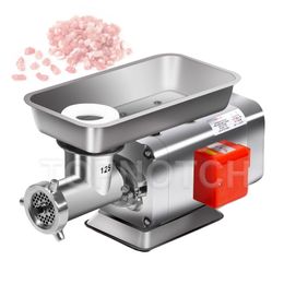 220V Multifunctional Commercial Desktop Kitchen Electric Meat Grinder High Power Automatic Mincing Frozen Flesh Vegetable Mincer