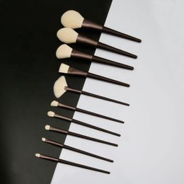 Makeup Brushes Custom Logo Cosmetic With Holder Brochas De Maquillaje Manufacturer soft Hair