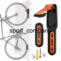 New Home Garage Bike Wall Mount Hook Rack Mountain Bicycle Holder Storage System Vertical Hanger Stand Indoor Outdoor Cycling