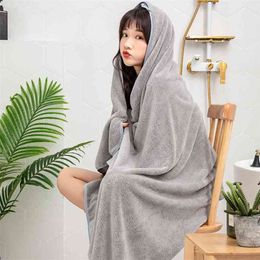 Towel Bath Large for Woman Microfiber White Shower s Rapid Drying Home ing Tools s Adult 210728