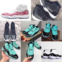 size 16 basketball UK - 11 11s Basketball Shoes Mens Womens High Low Sneakers Stock Cap Gown Trainers Size 36-47 16
