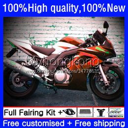 Bodys For SUZUKI SV650S SV 650S 1000S 650 1000 S 2003 2004 2005 2006 2007 33No.160 SV1000 SV650 SV1000S SV-1000 SV-650 2008 2009 2010 2011 2013 2013 Fairing Orange White