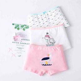 3pcs/lot Baby Panties Cotton Kids Cute Princess Teen Underwear Soft Cartoon Girls for Teenagers Toddler Briefs Clothes 210622