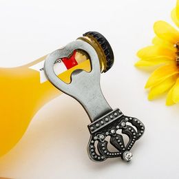 Crown Princess Queen Metal Beer Bottle Openers Party Favour Wedding Birthday Gift Box Dining Kitchen Tools T2I52343