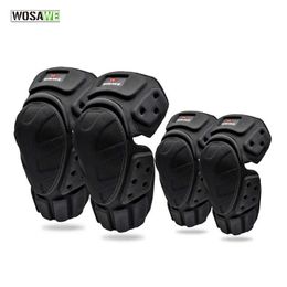 WOSAWE Cycling Elbow Protector Knee Pads EVA Protective Gear for Motorbike Skiing Skating Skateboard Ridng Racing Safety Guards Q0913